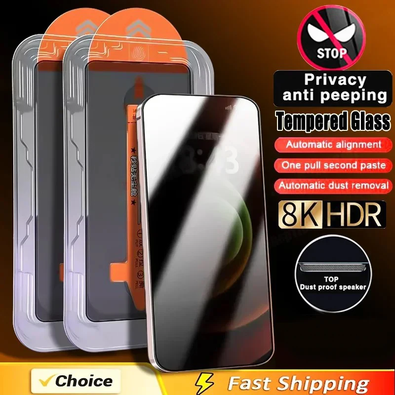 Vivo Y28 - Privacybeschermfolie van gehard glas voor Vivo
