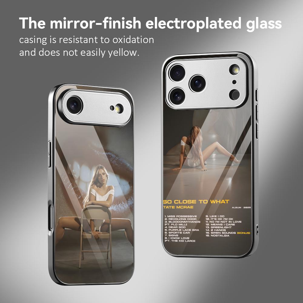 Apple Iphone 16 - Singer T-Tate McRae Telefoonhoesje voor iPhone