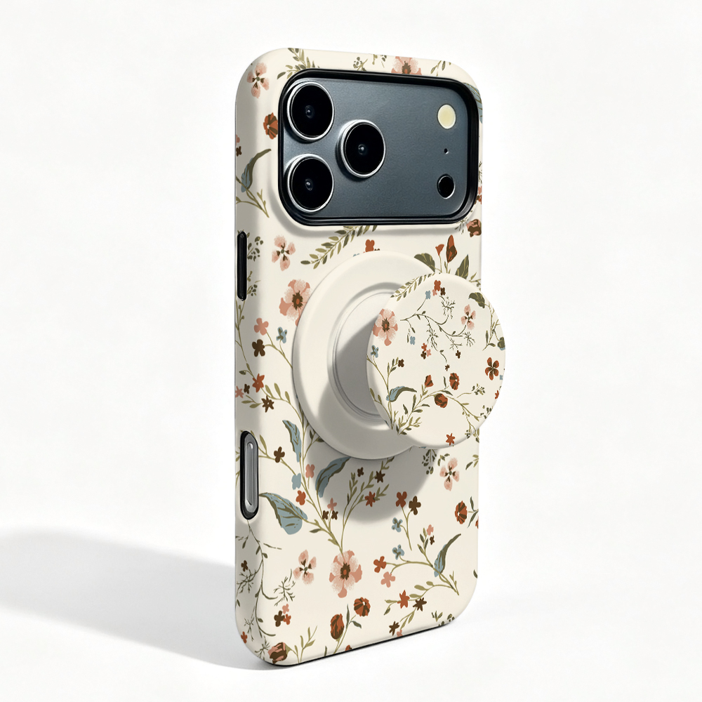 Oppo Find X8 - Schattige bloemen magnetische hoes voor Oppo
