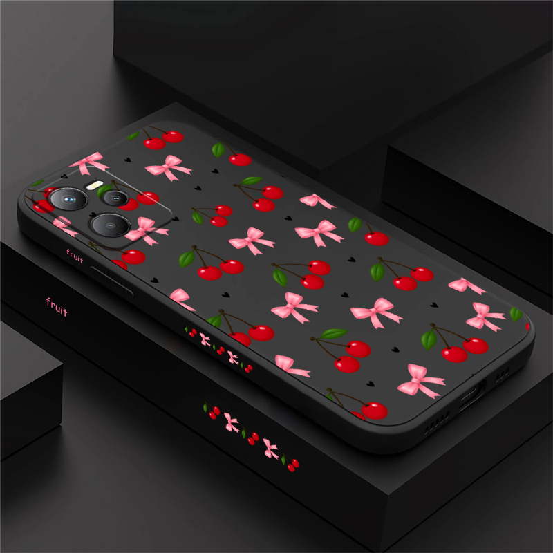 Realme C67 - Cherry Print hoesje voor OPPO Realme