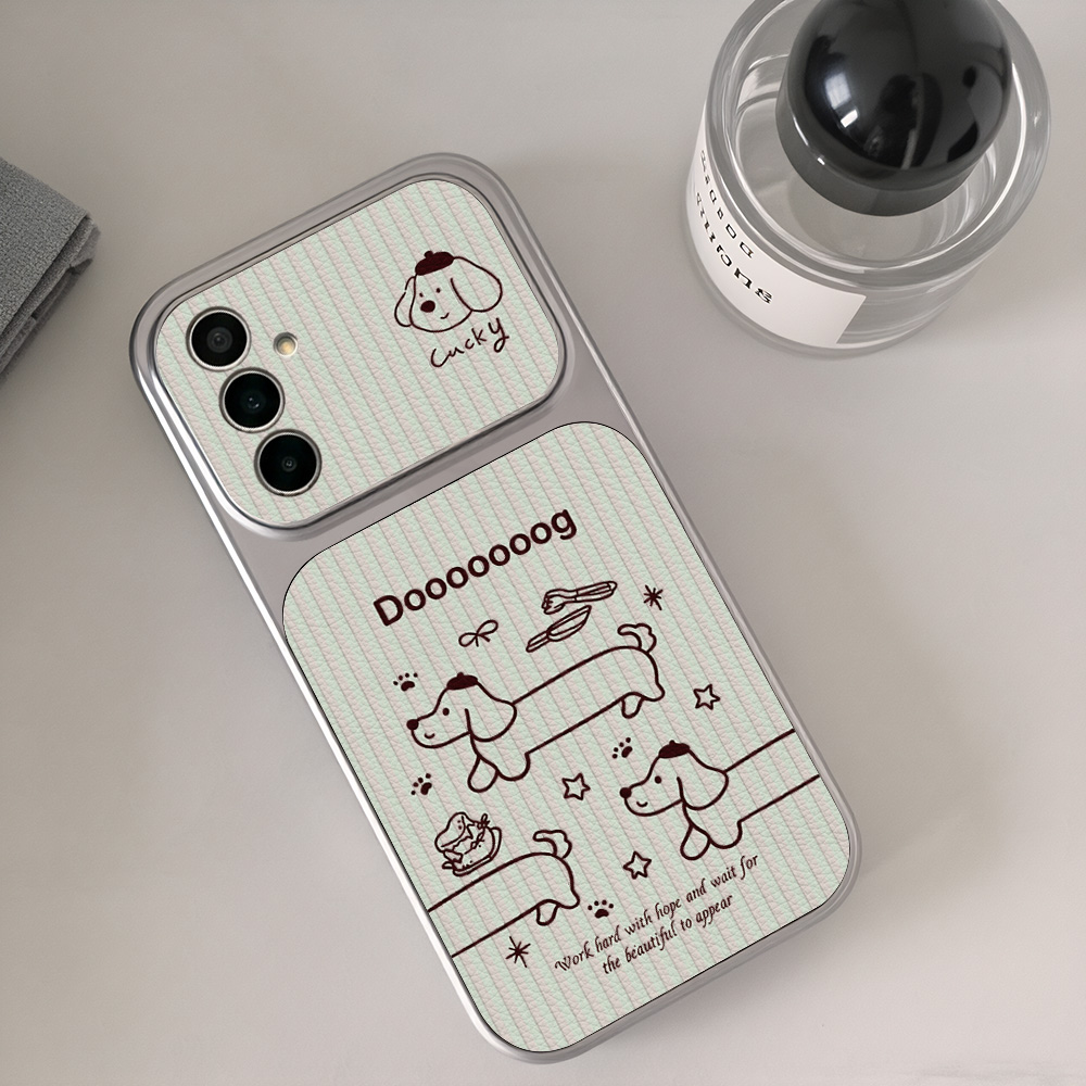 Cartoon Dachshund Telefoonhoes - Camera Lens Protector recensie en prijs