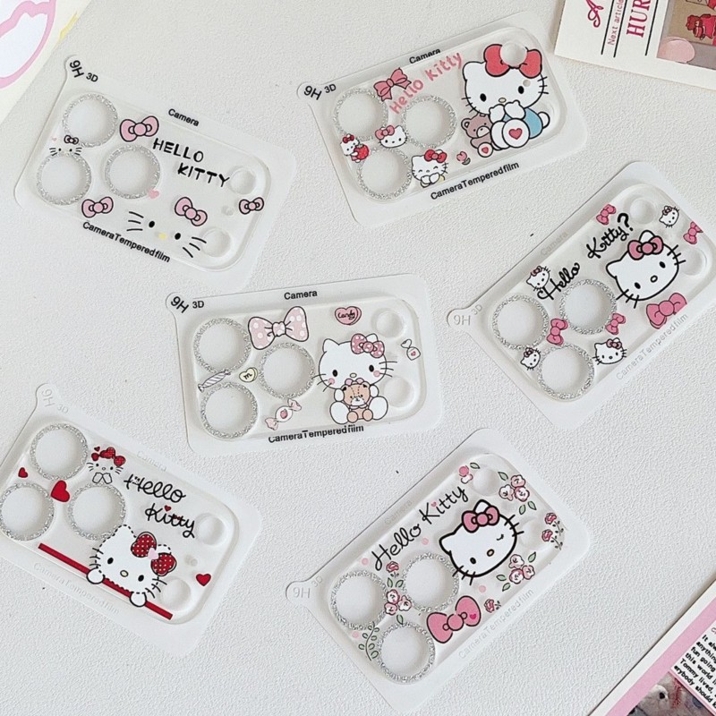 Schattige Hello Kitty Glitter  - Tempered Glass Screen 9H recensie en prijs