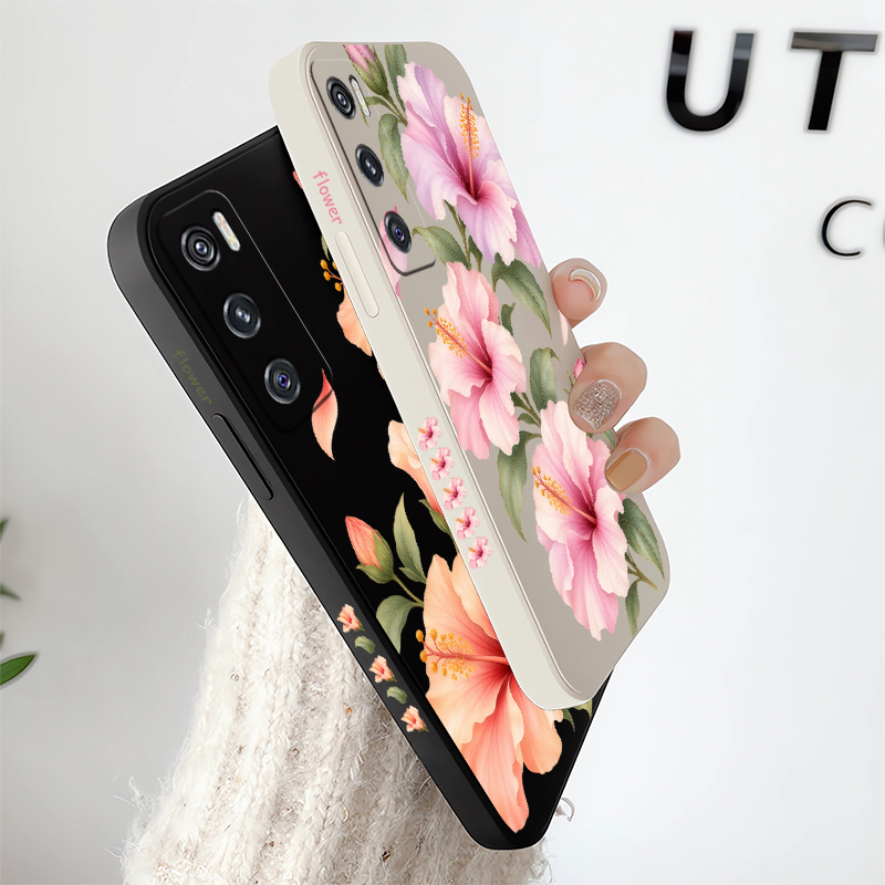 Hoesje met roze leliepatroon v - Vivo V40 recensie en prijs