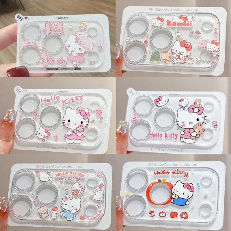 Schattige Hello Kitty Glitter  - Tempered Glass Screen 9H recensie en prijs